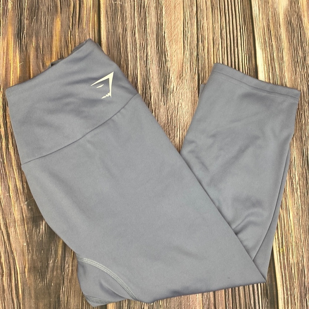 Woman’s Gymshark Grayish Purple Workout Bicycle Style Shorts- Size Small